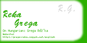 reka grega business card